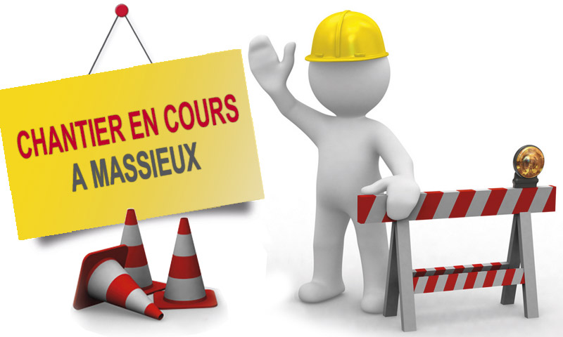 Travaux route de Reyrieux et rue de la Gare