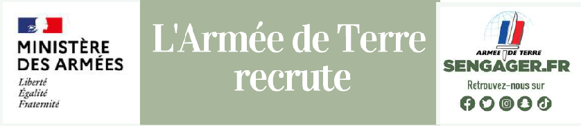 Agé de 17 à 30 ans – l’armée recrute