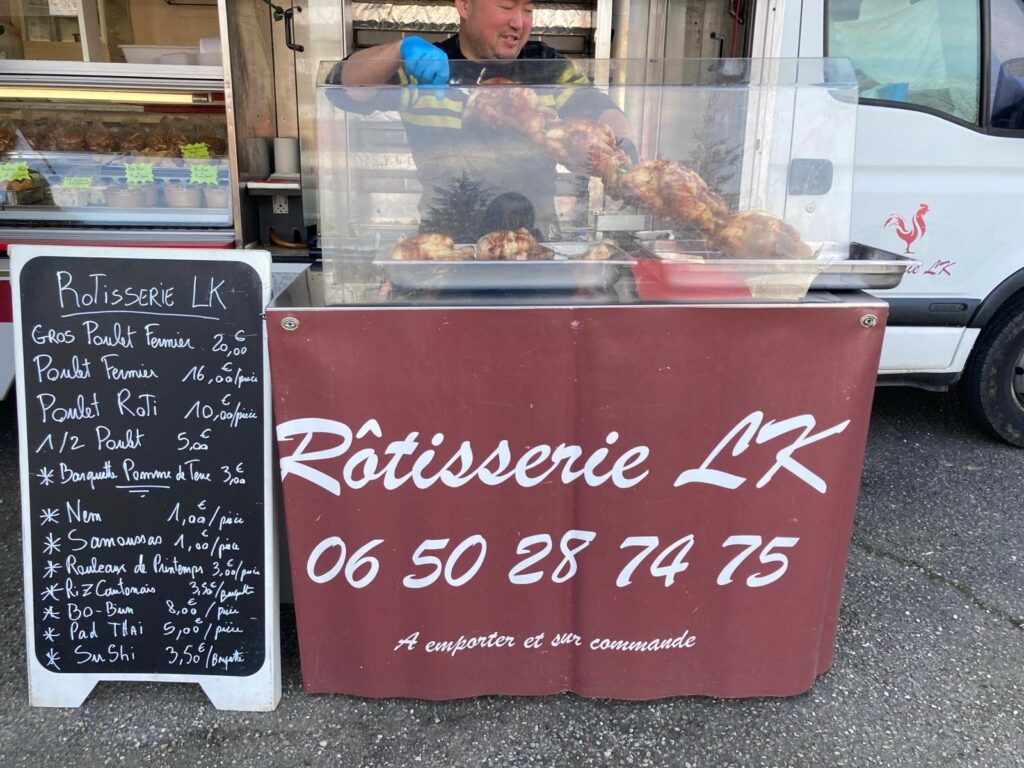Commerçants présents ce dimanche 27 avril 2025