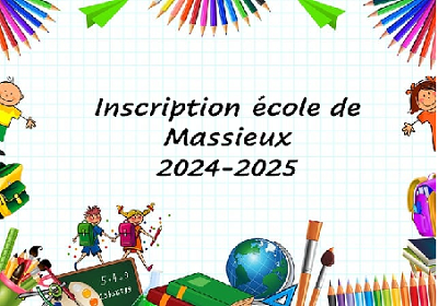 Inscription école de Massieux 2024-2025