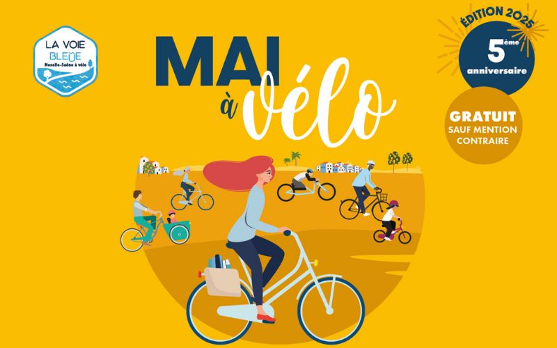 Mai à vélo à Trévoux
