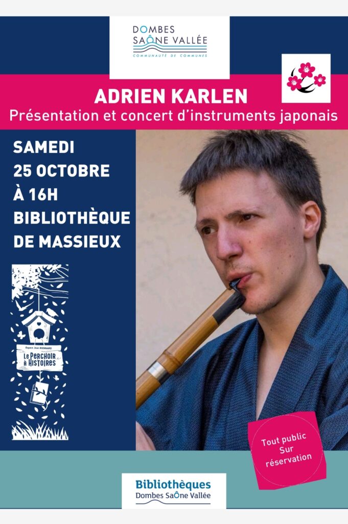 Présentation et concert d’instruments japonais