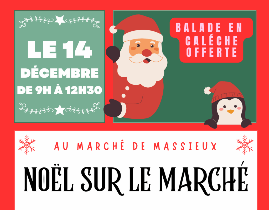 NOEL SUR LE MARCHE