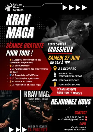 KRAV MAGA – SAMEDI 27 JUIN – ECOPARC