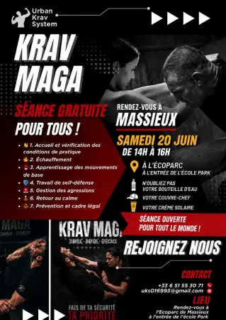 KRAV MAGA – SAMEDI 20 JUIN – ECOPARC