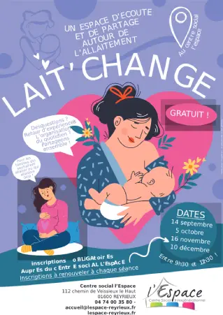 CS LESPACE : Groupe de paroles pour les parents dès le 15/09 !