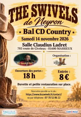 BAL COUNTRY – 14 novembre 2026 – MASSIEUX