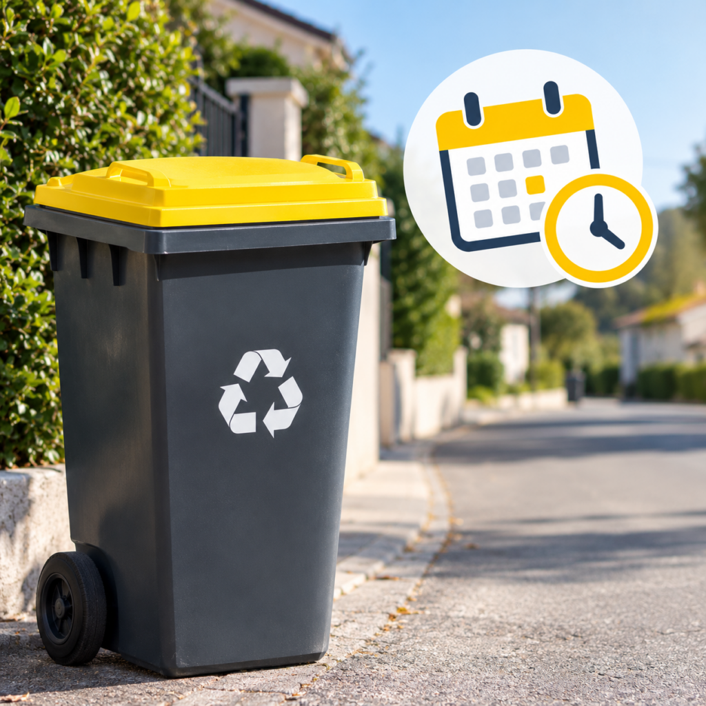 RATTRAPAGE DE LA COLLECTE DES BACS JAUNES