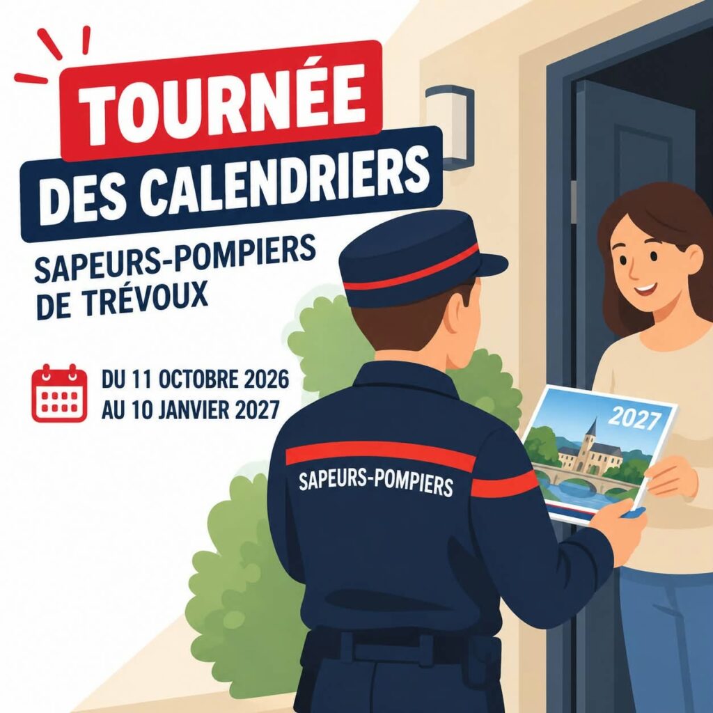 LA TOURNÉE DES CALENDRIERS DES POMPIERS !