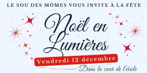 Affiche Fête Noël en Lumières 2025 - 2