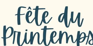 Affiche Fête du Printemps 2026 - Affiche Fête du Printemps 2026