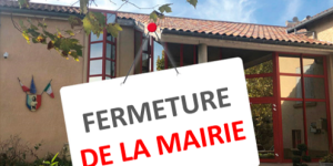 fermeture mairie